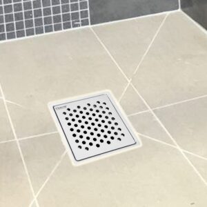 Beliza Square Drainer – Stainless Steel Floor Drain Cover (6x6 Inch)
